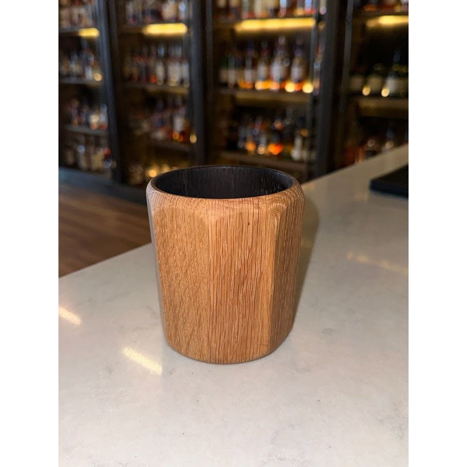 Charred White Oak Bourbon Cup...Unique, Natural Design for Sophisticated Sipping - My Store