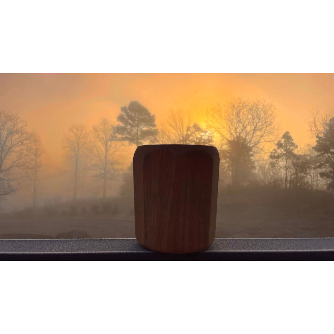 Charred White Oak Bourbon Cup...Unique, Artisan Design for Sophisticated Sipping