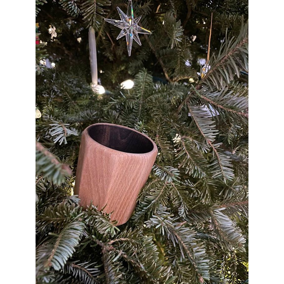 Charred White Oak Bourbon Cup...Unique, Artisan Design for Sophisticated Sipping